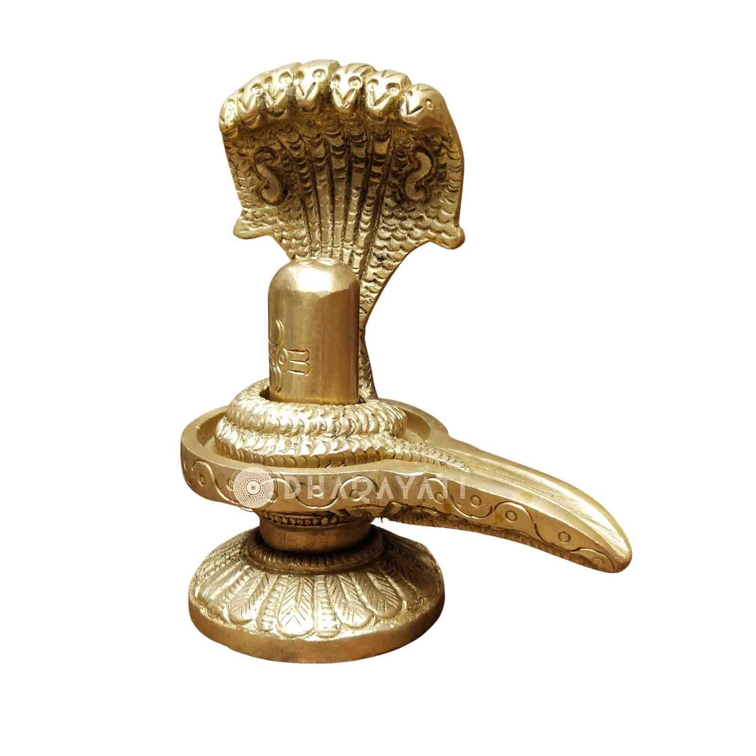 Brass Shiva lingam