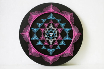 Sri Yantra  | String Art