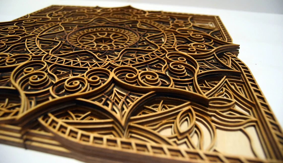 Mandala Modern Design | Wooden Wall Decor