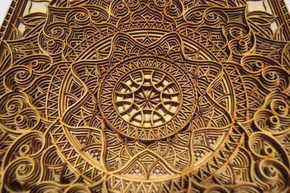 Mandala Modern Design | Wooden Wall Decor