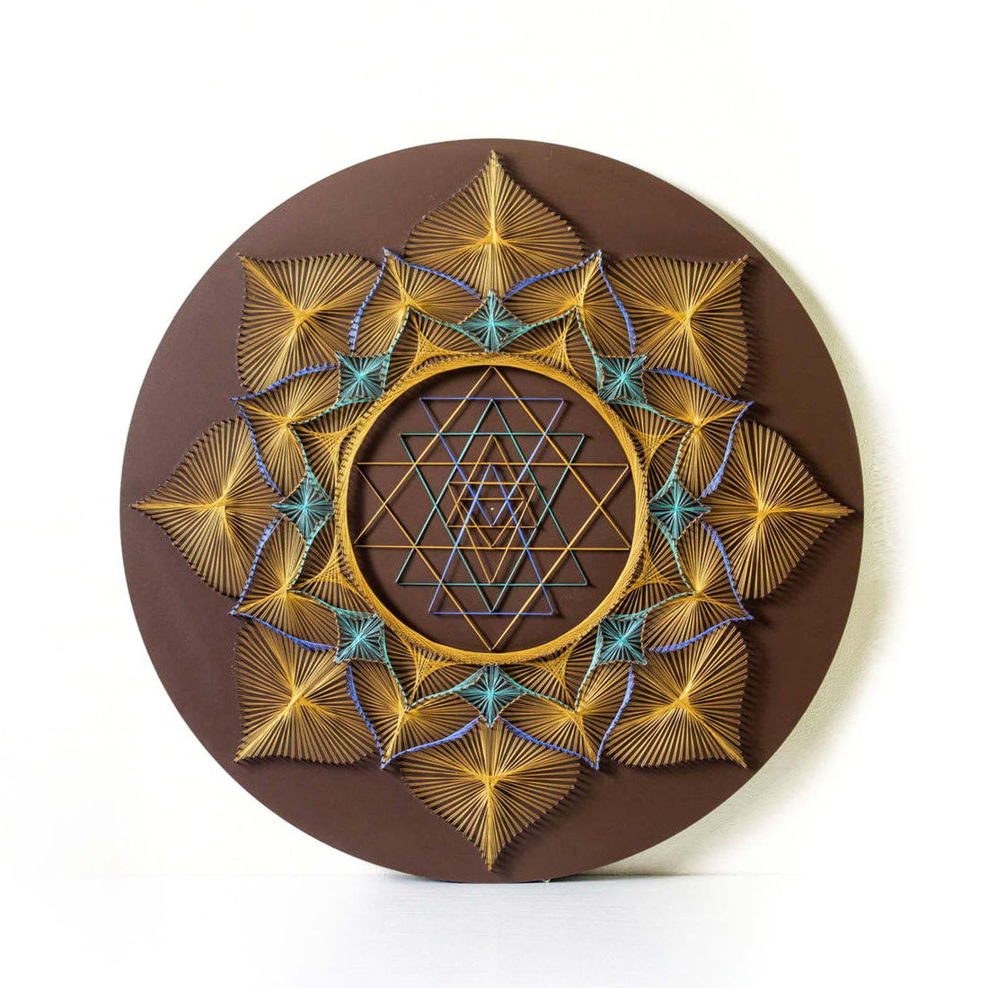 Sri Yantra sacred geometry | String Art