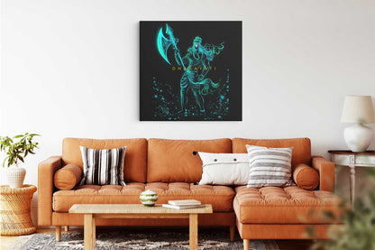 The Formidable Warrior: Parashurama - Dynamic Canvas Art