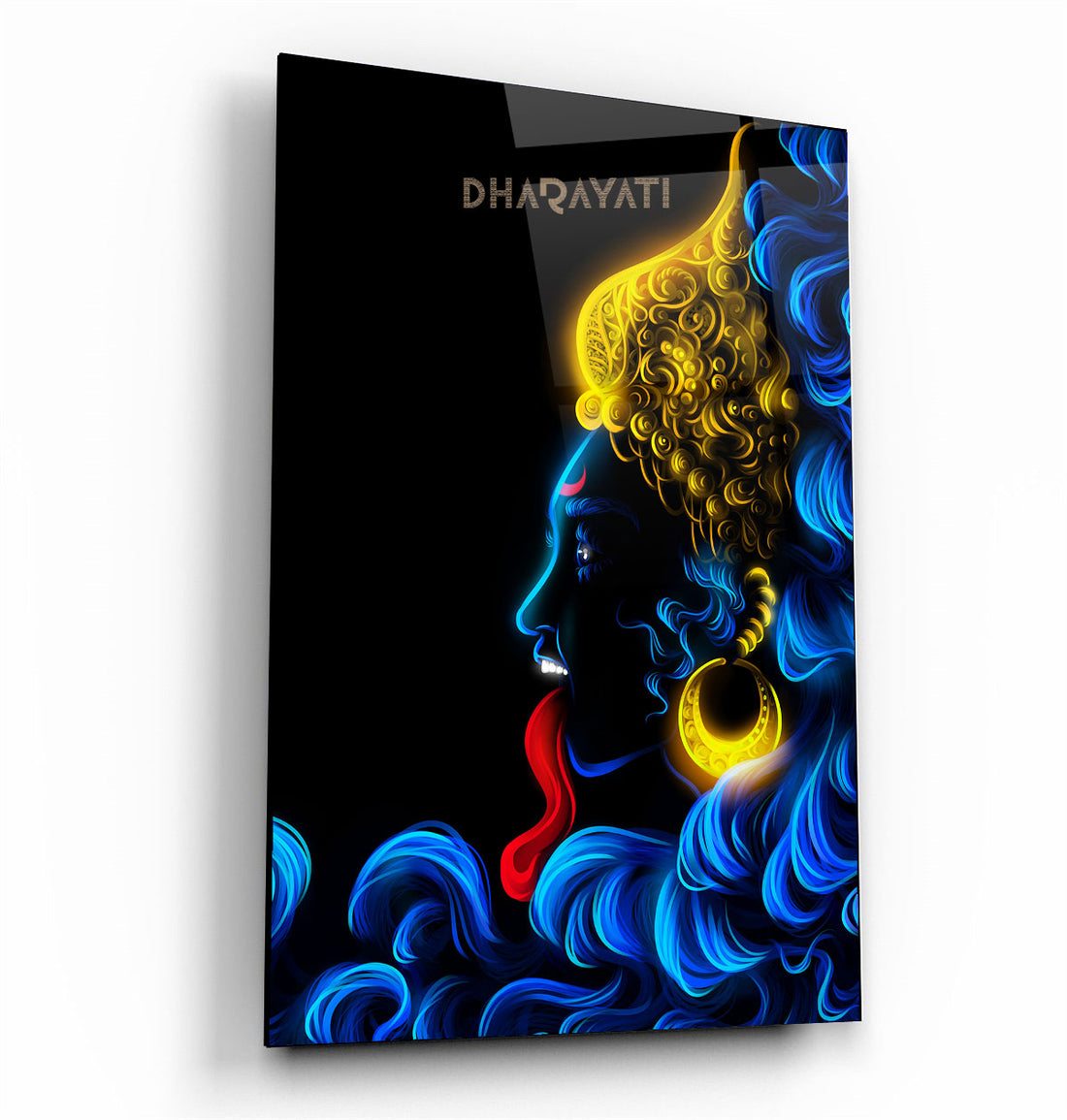 Devi Glass Wall Art - Embrace the Divine Energy