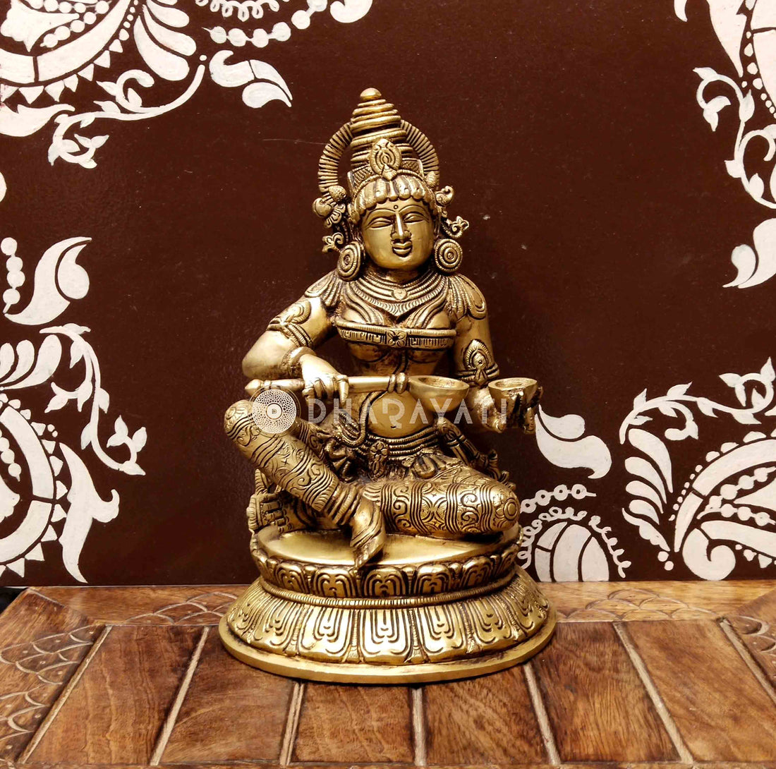 Brass Annapoorna Devi